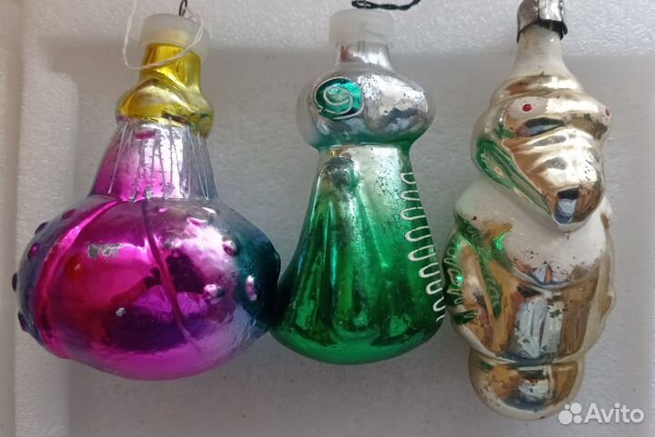 Елочные игрушки СССР