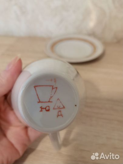 Кофейная пара винтаж Барановка 1960-1970 годов