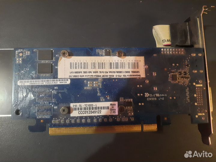 Видеокарта geforce 210, 1Gb