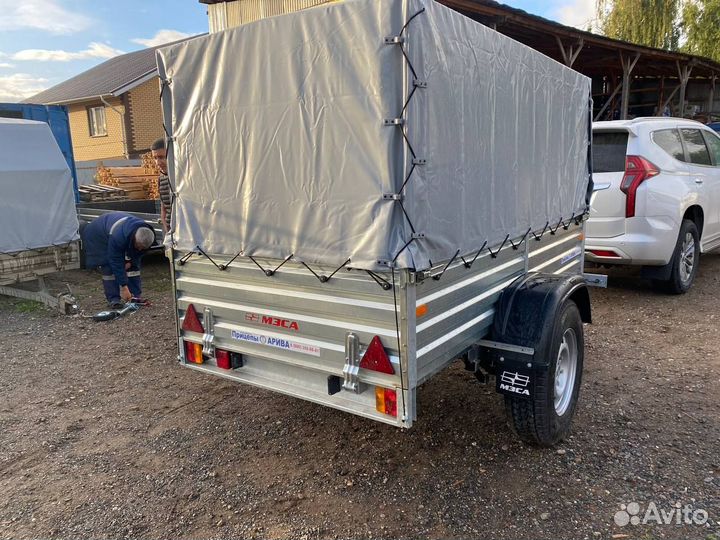 Прицеп высокий борт мзса 01.026