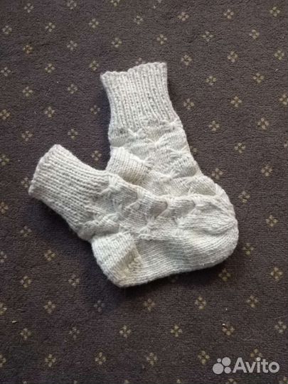 Носки вязаные