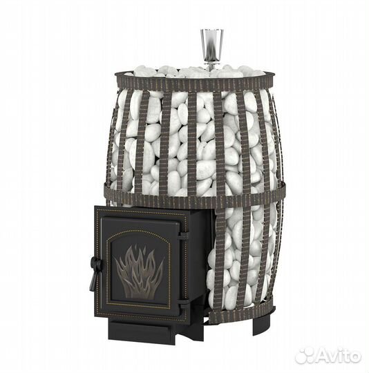 Готовая печь в баню