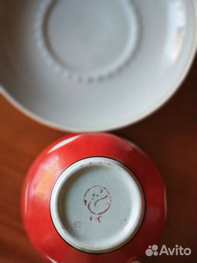 Фарфоровый чайный сервиз