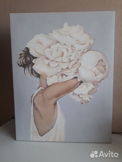 Картины по номерам раскрашенная