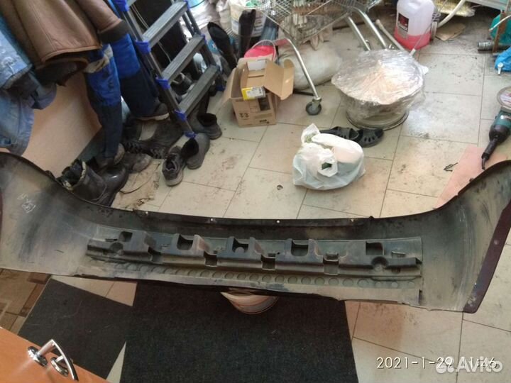 Бампер задний на Ваз Приору 2172 хетчбек