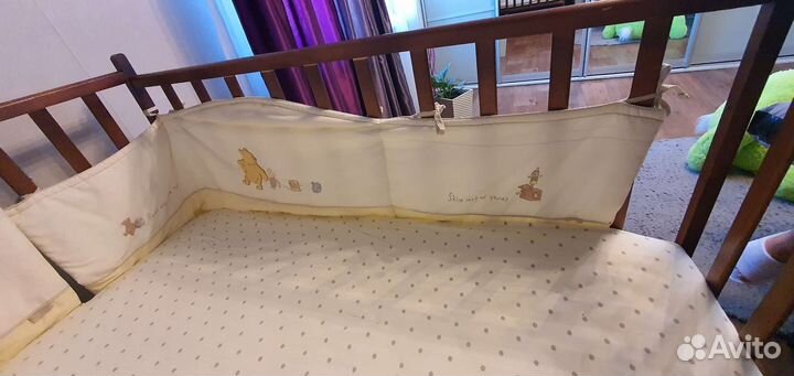 Бортики в детскую кроватку