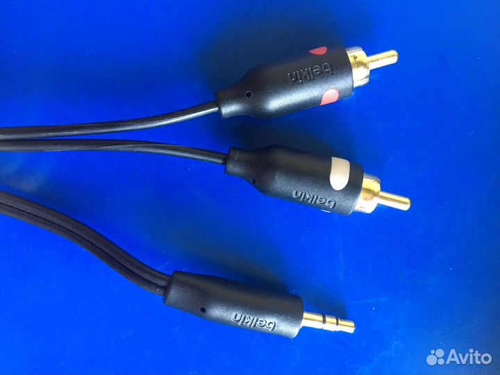 Аудио кабель 3 5 мм джек тюльпаны
