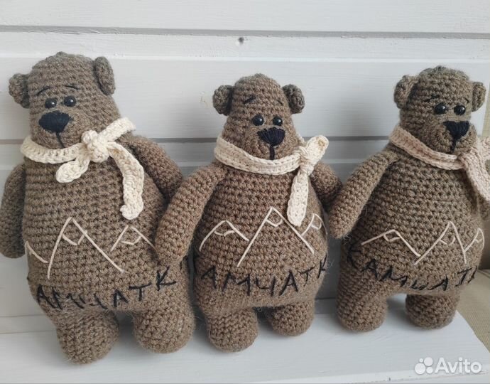 Вязанные игрушки ручной работы