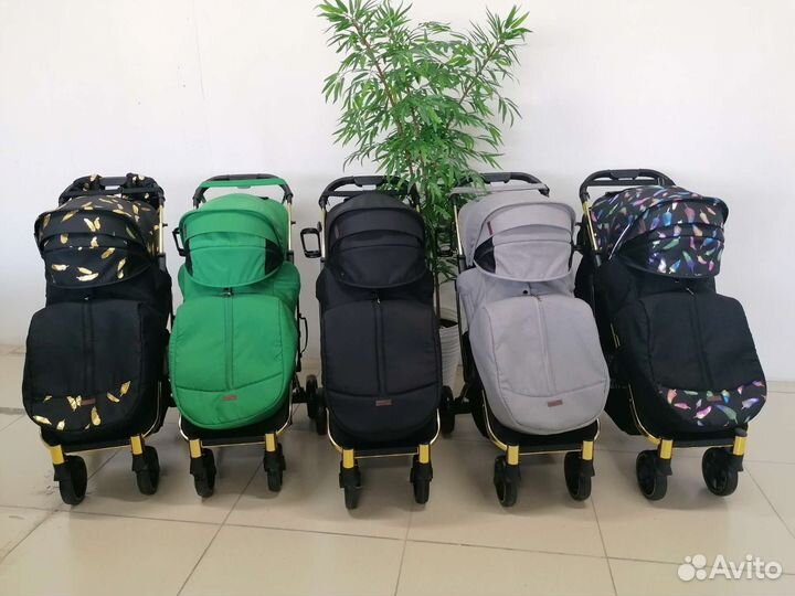 Новая коляска Babalo Future 2022 (рама/золото)