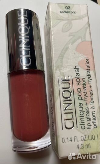 Блеск для губ clinique 03