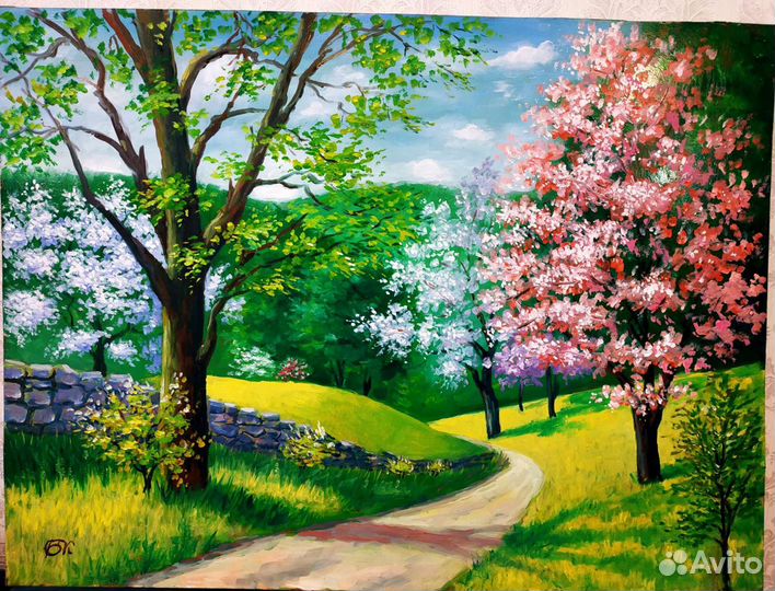 Картина маслом. Handmade