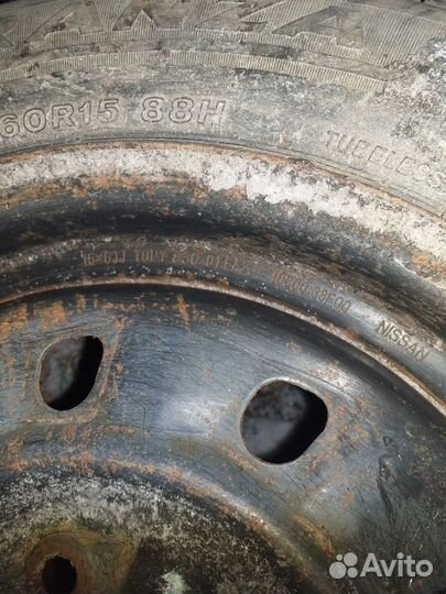 Колесо nissan r15 4114