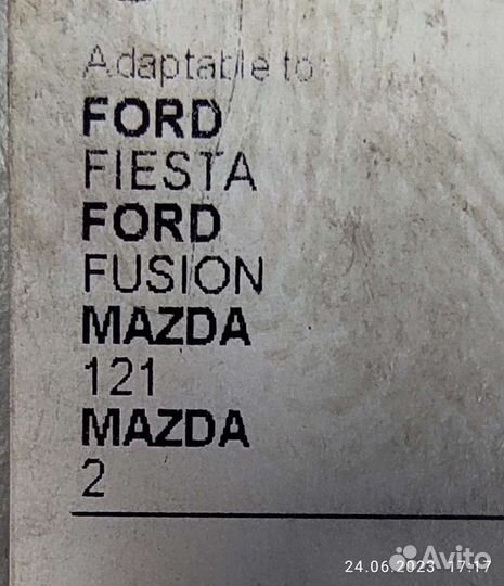 Тормозные колодки Ford фьюжн, фиеста. Мазда