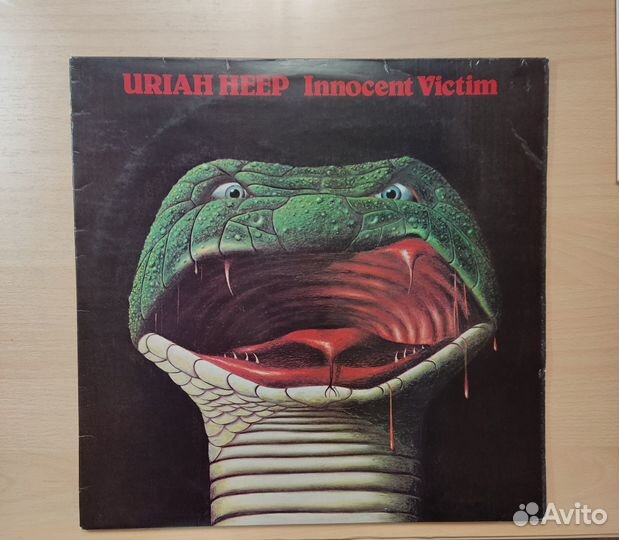 Uriah heep 1977 innocent victim LP vinyl