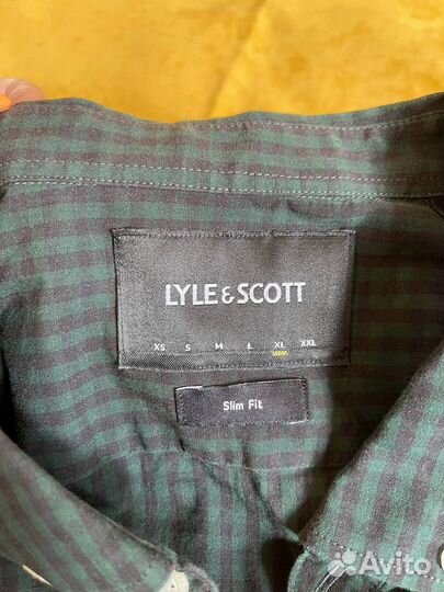 Рубашка Lyle And Scott Gingham Check Shirt Black/G