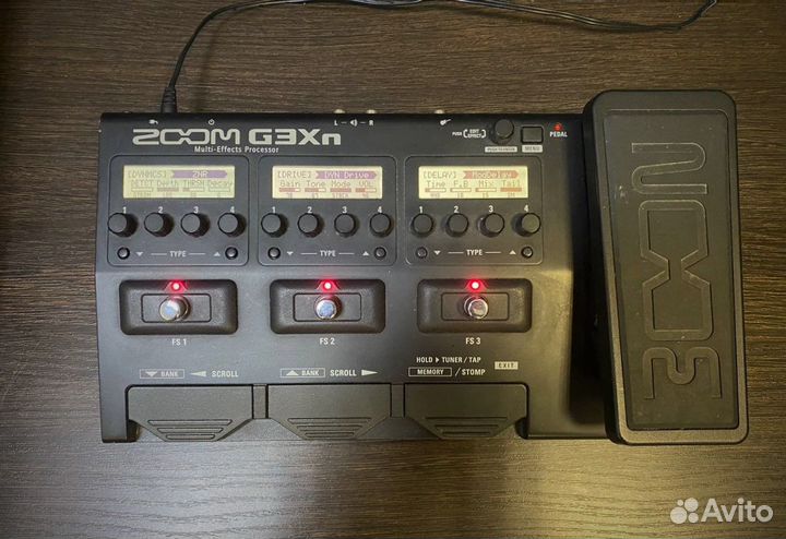 Гитарный процессор эффектов Zoom G3xn