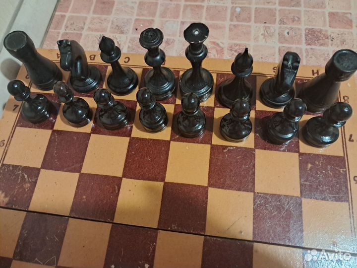 Шахматы деревянные