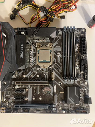 Материнская плата с процессором i5 9600kf