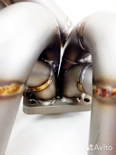 Выпускной коллектор - Toyota 2JZ-GE атмо в турбо 3