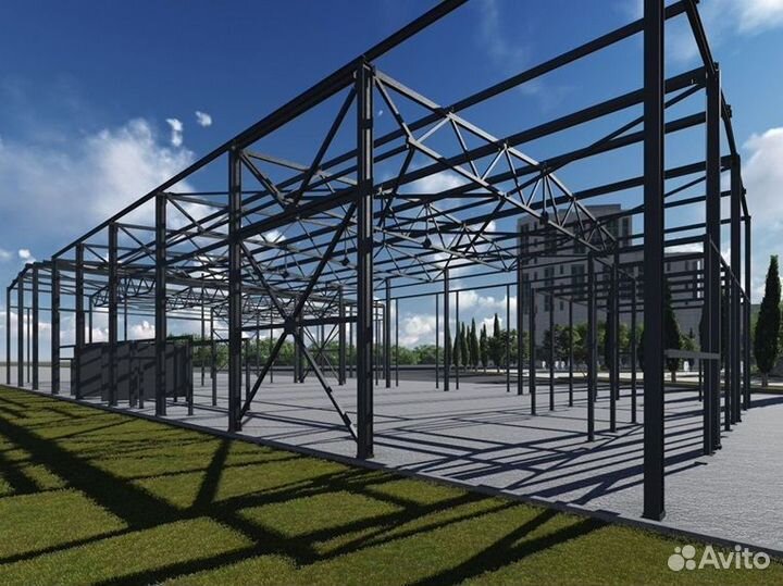 Быстровозводимые склады, ангары, цеха