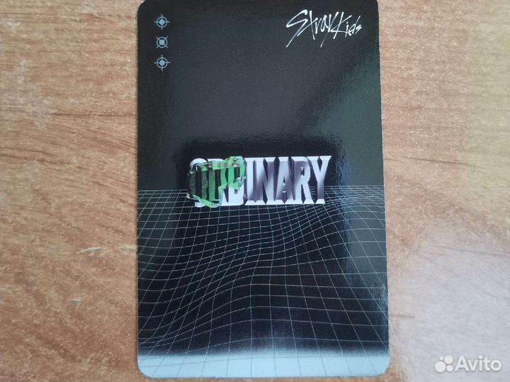 Карты stray kids Чанбин