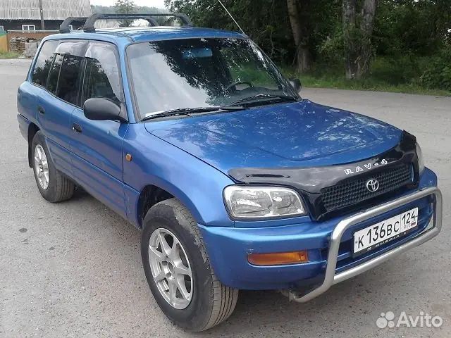 Дефлектор капота (мухобойка) раф 4