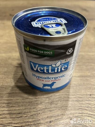Корм для собак farmina vetlife hypoallergenic