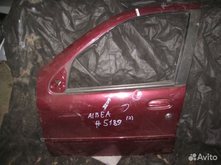 Фиат Альбеа- бу дверь передняя левая пустая