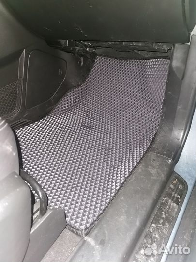 Автоковрик EVA в Ситроен С5 3D бортик