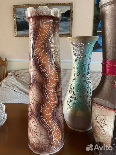 Декоративные вазы напольные