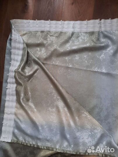 Шторы плотные на шторной ленте 3.20 1.5