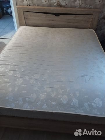 Кровать двухспальная с матрасом бу купить в Калининграде | Товары для ...