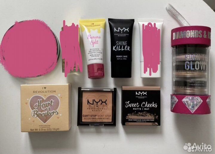 Консилер Nyx помады хайлайтер