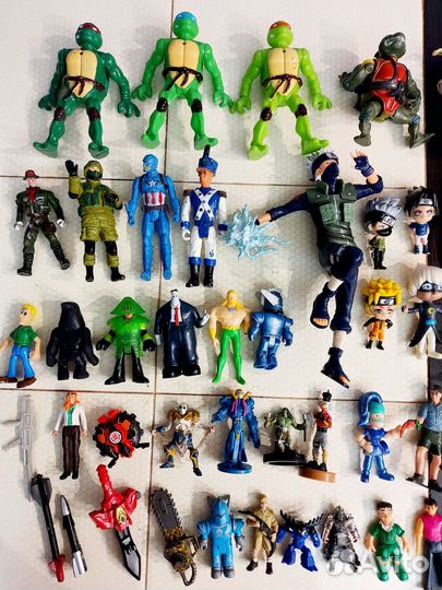 Игрушки Фигурки 67 шт Пакетом