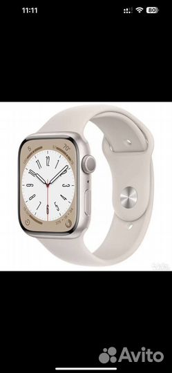 Часы apple watch 8 45 mm новые