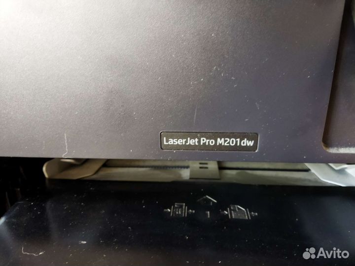 Принтер hp laserjet pro m201dw c Wi-Fi