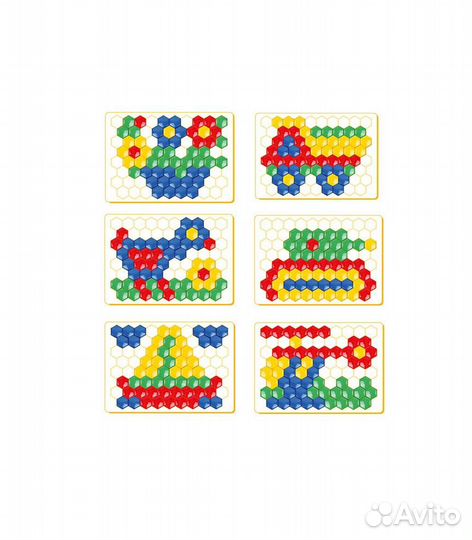 Мозаика для малышей №2, 120 элементов, Т2216