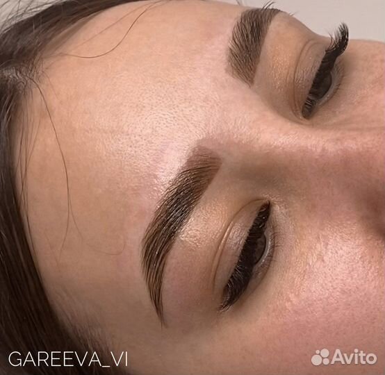 Оформление бровей
