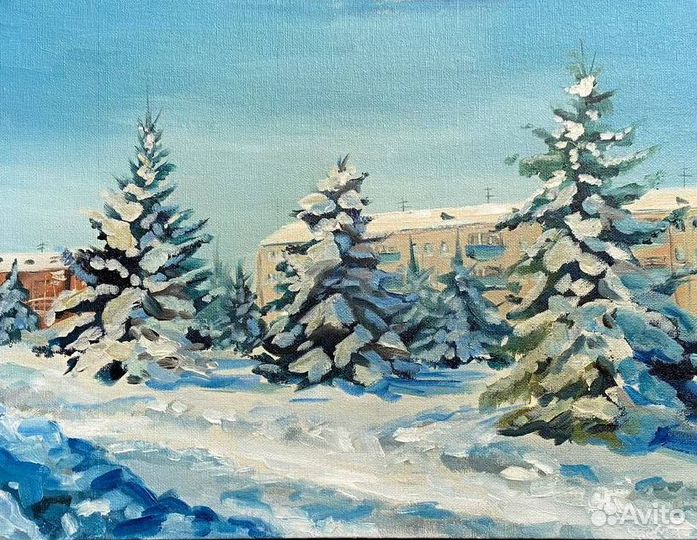 Картина маслом на холсте