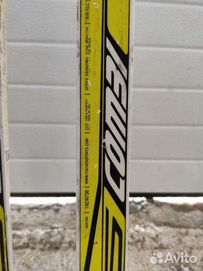 Лыжи беговые fisher + ботинки