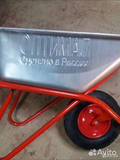 Тачка строительная усиленная 2 и 1 колесная