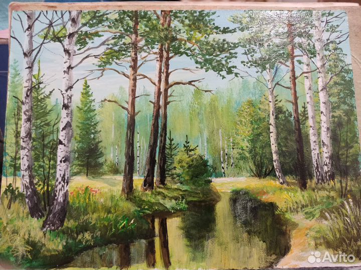 Средь берёз и сосен