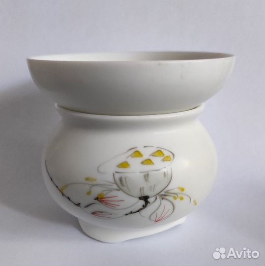 Фарфоровое ситце, чайная посуда (2 шт.)