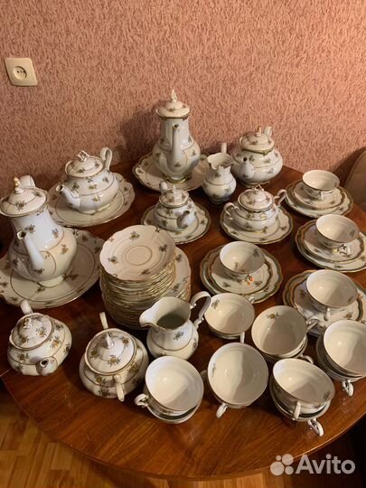 Набор столовой посуды антикварный Германия