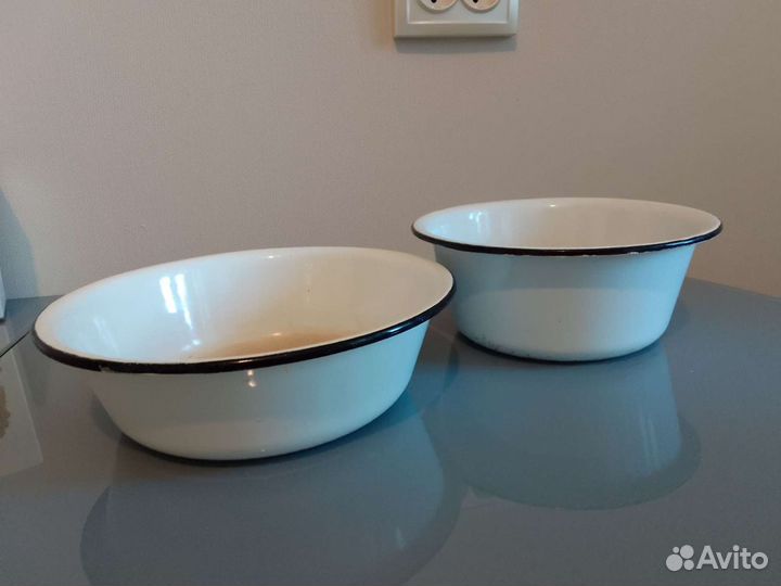 Миска эмалированная СССР