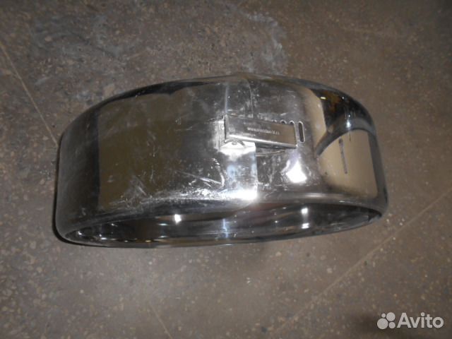 Колпак запасного колеса хромированный