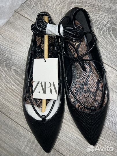 Балетки Zara новые 36 размер