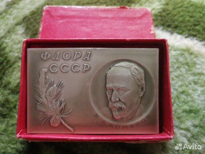 Плакетка 250 лет ботаническому институту