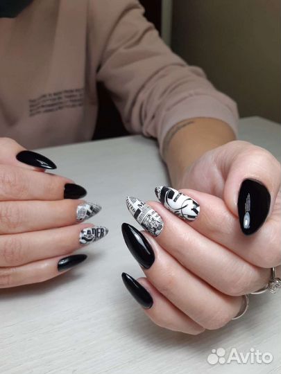 Маникюр.Гель-лак.Наращивание ногтей