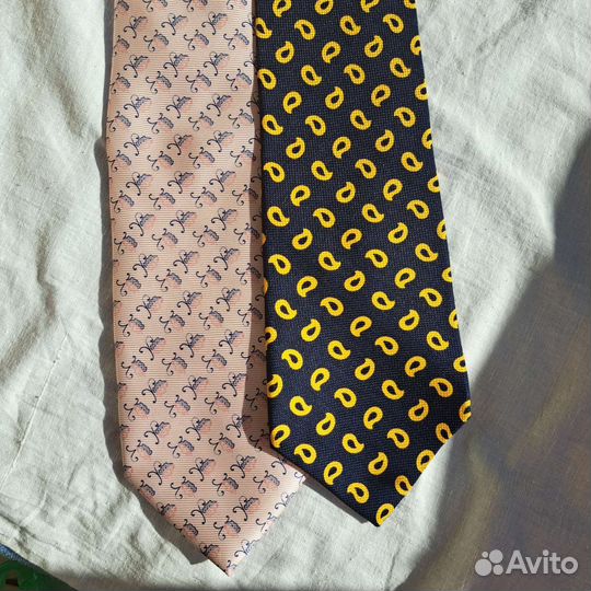 Галстук мужской шелковый Италия